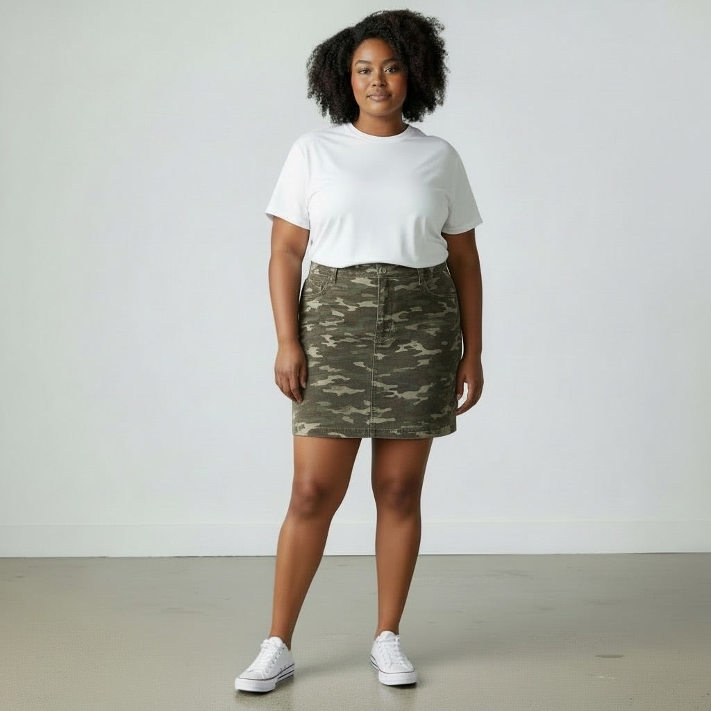 Camo/Army Green Free People Women-Bottoms, 10